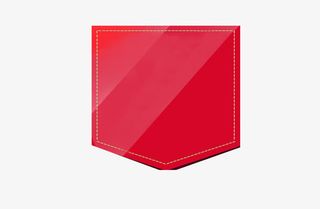 红色盾牌素材免抠