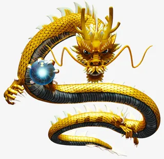 龙元素生肖龙素材免抠