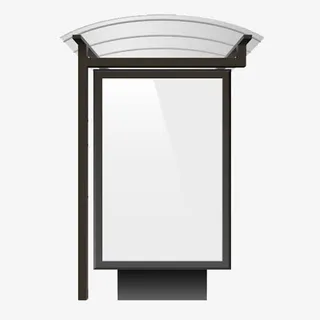 灯箱广告牌免抠