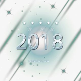 白色五星节日元素免抠