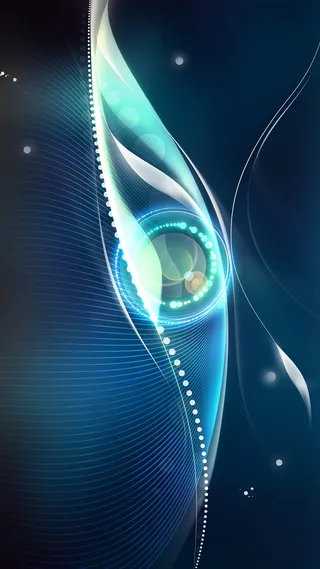 蓝色大气光影渐变H5背景素材高清