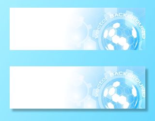 淡蓝色渐变科技感背景高清