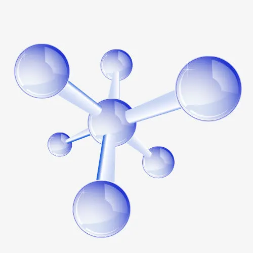 化疗分子卡通图免抠