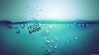 绿色液体水泡海报背景