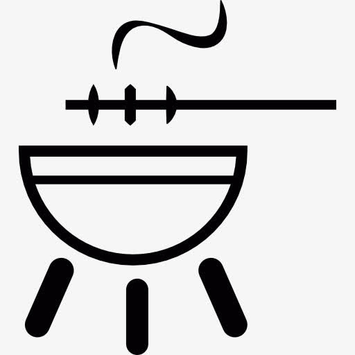 烧烤肉串图标免抠图标元素