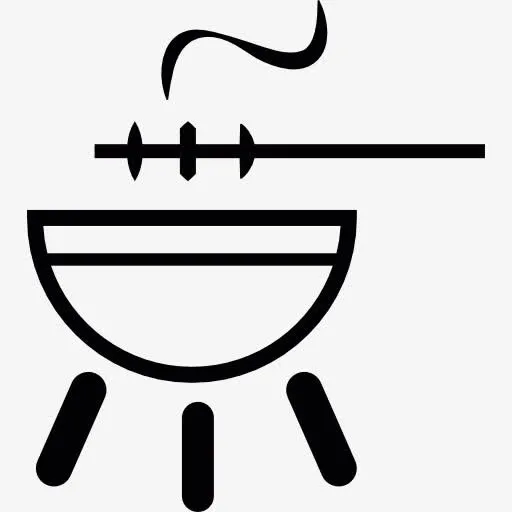 烧烤肉串图标免抠图标元素