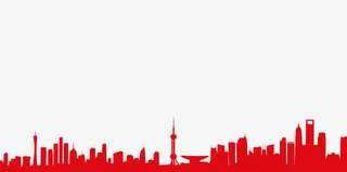 陆家嘴剪影免抠