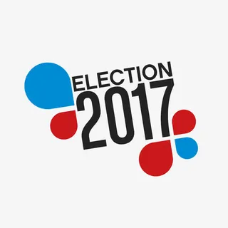 彩色水滴2017标志图片免抠