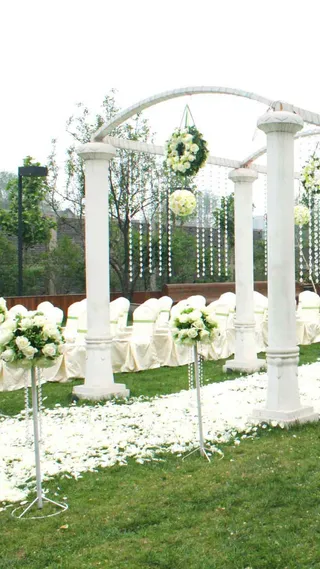 风景婚礼背景矢量H5背景素材高清