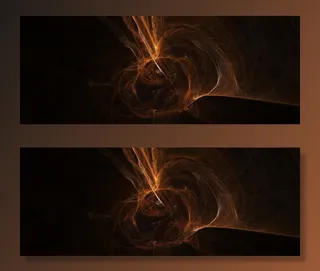 科幻酷炫光效banner高清