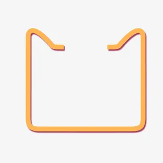 天猫头轮廓免抠