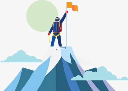 爬到山顶免抠 爬到山顶免抠