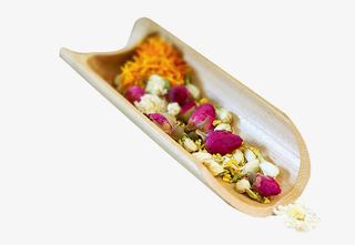 玫瑰菊花桂花混合花茶免抠