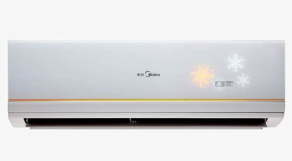 美的空调挂机素材免抠