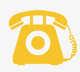 电话图标话筒听筒座机免抠