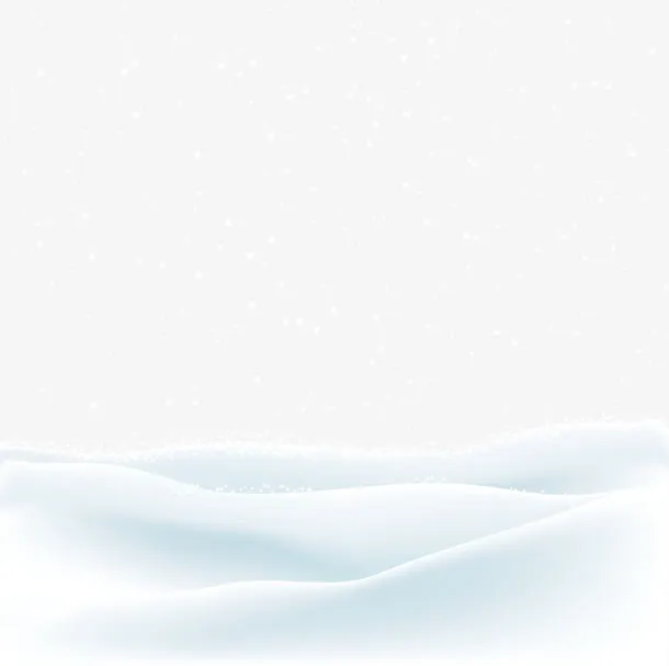 雪地初雪素材免抠