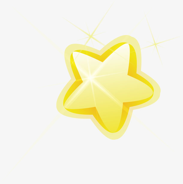 装饰小星星免抠