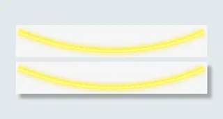 精美节日年会彩灯串免抠