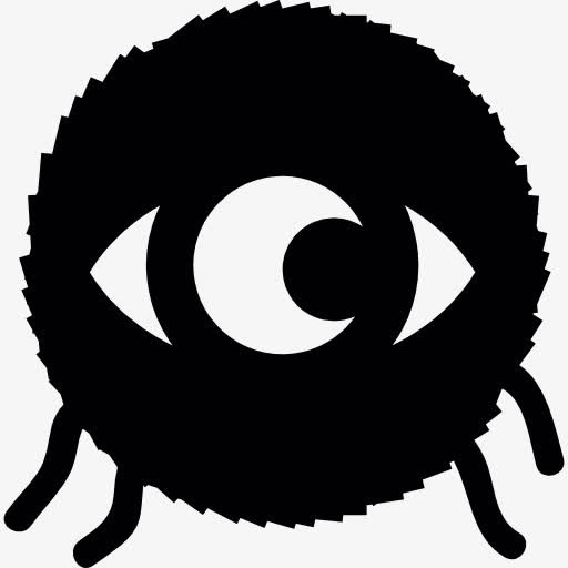 眼睛乱舞怪物图标免抠