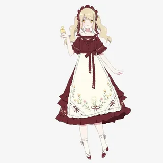 二次元萌妹免抠