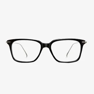 黑色方框眼镜免抠