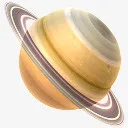 创意合成宇宙中的星球免抠