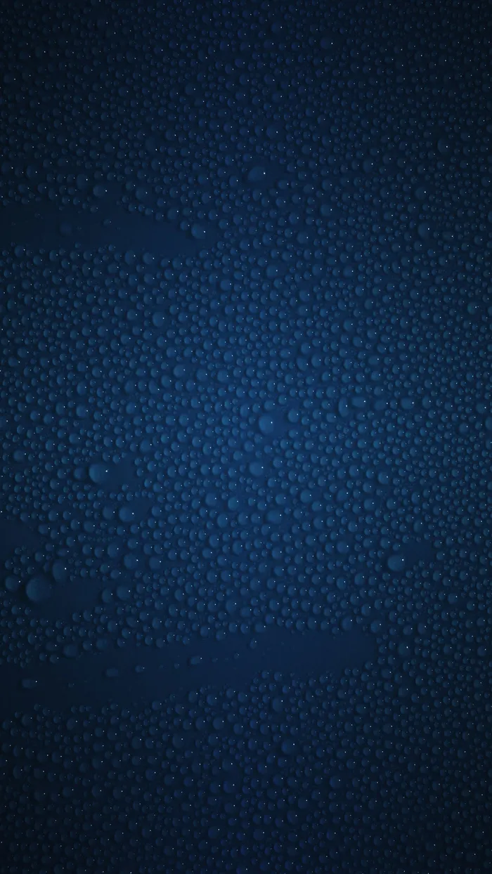 水珠蓝色渐变H5背景高清