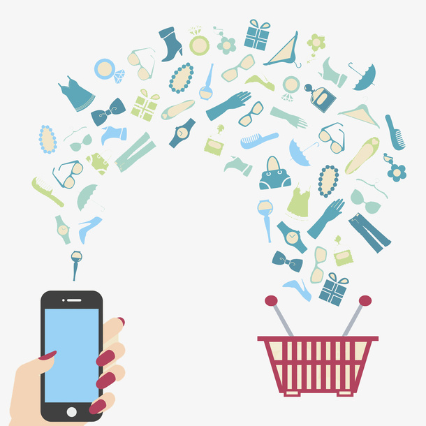 手机购物清单免抠
