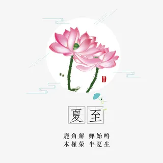 二十四节气夏至免抠