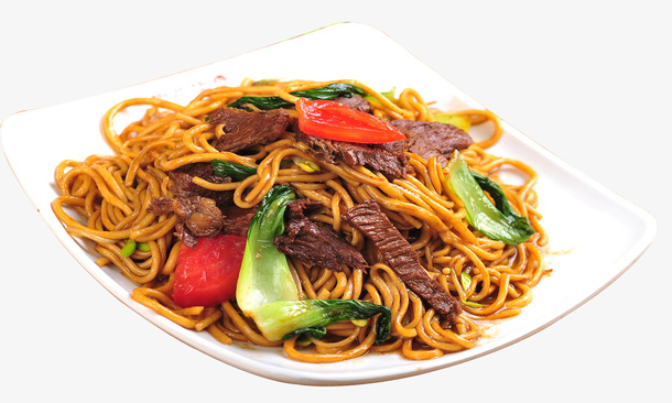 香辣牛肉炒面免抠