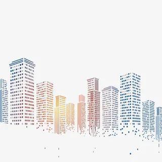 城市,楼,几何,装饰-1免抠 城市,楼,几何,装饰-1免抠