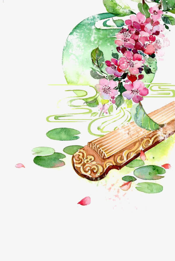 古风插画免抠