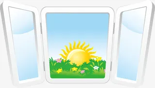 窗户矢量素材,免抠