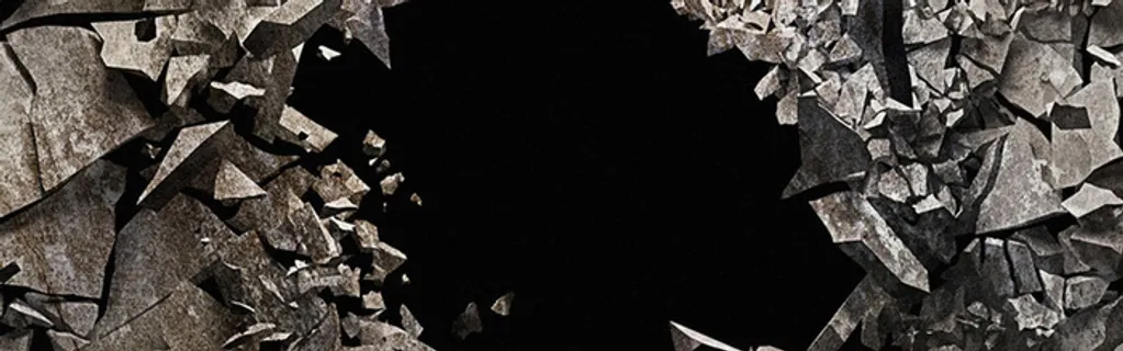 破裂的墙壁高清