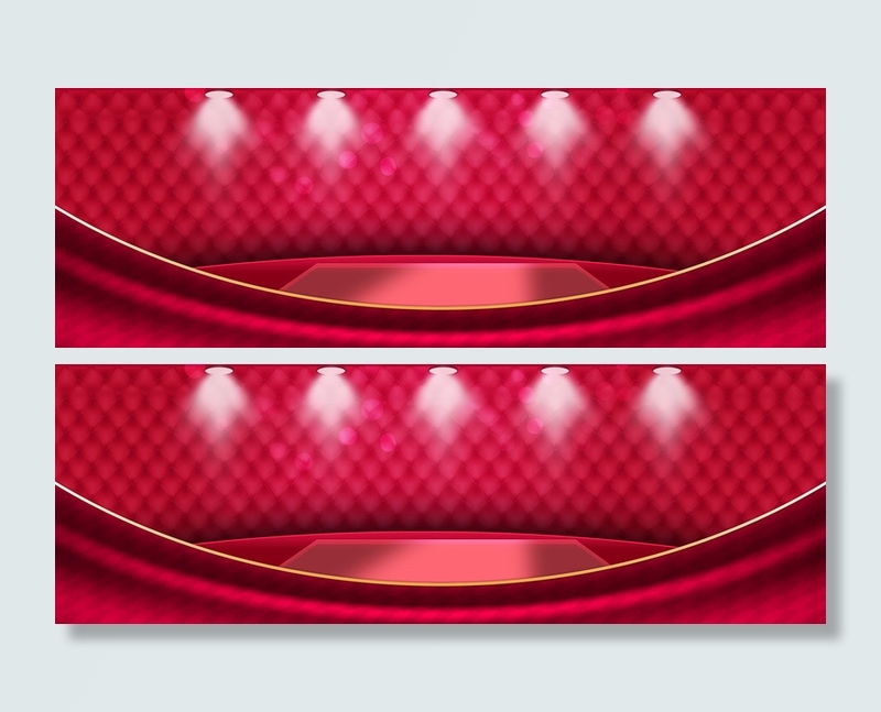 红色扁平质感背景高清