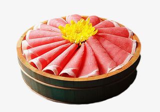 木盆装肥牛免扣素材免抠