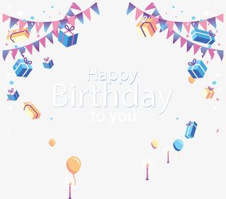 热热闹闹生日派对免抠