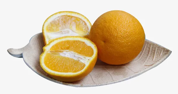 静物鲜橙子免抠