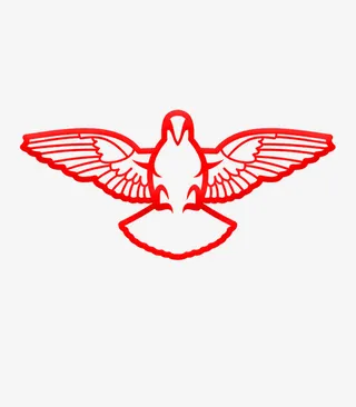 简约经典动物剪纸广告设计燕子免抠