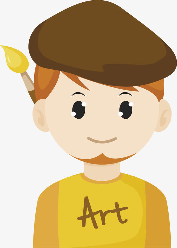 艺术类画家免抠