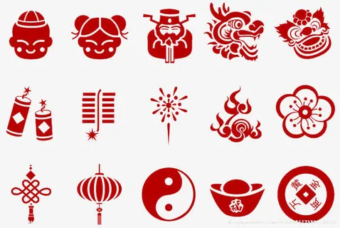 中国元素剪影免抠 中国元素剪影免抠