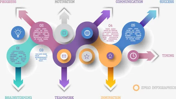 矢量PPT数据图免抠