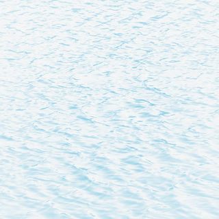 蓝色水面波浪免抠