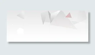 灰色简约商务海报免抠