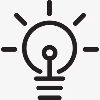 灯泡图标免抠图标元素