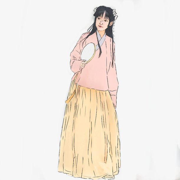 汉服古代人物春季免抠
