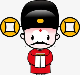 国粹京剧Q版全套PNG动漫县官免抠