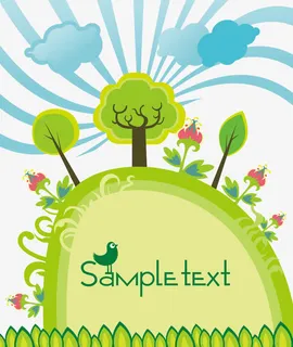 矢量儿童产品海报素材免抠