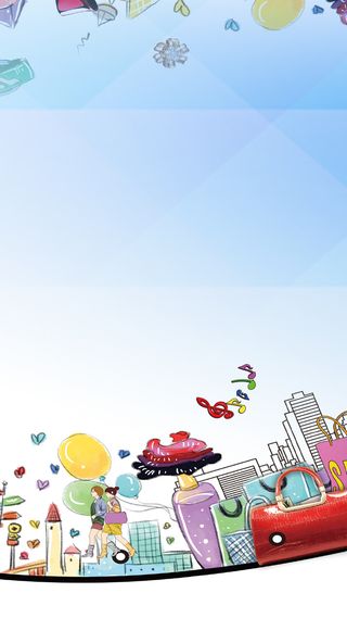 女装H5背景高清