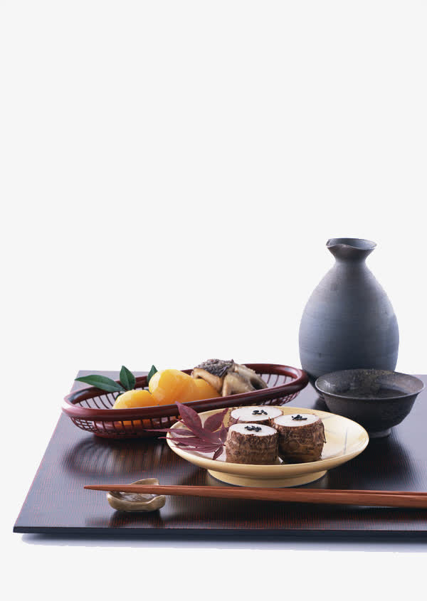 日本料理寿司喝茶免抠